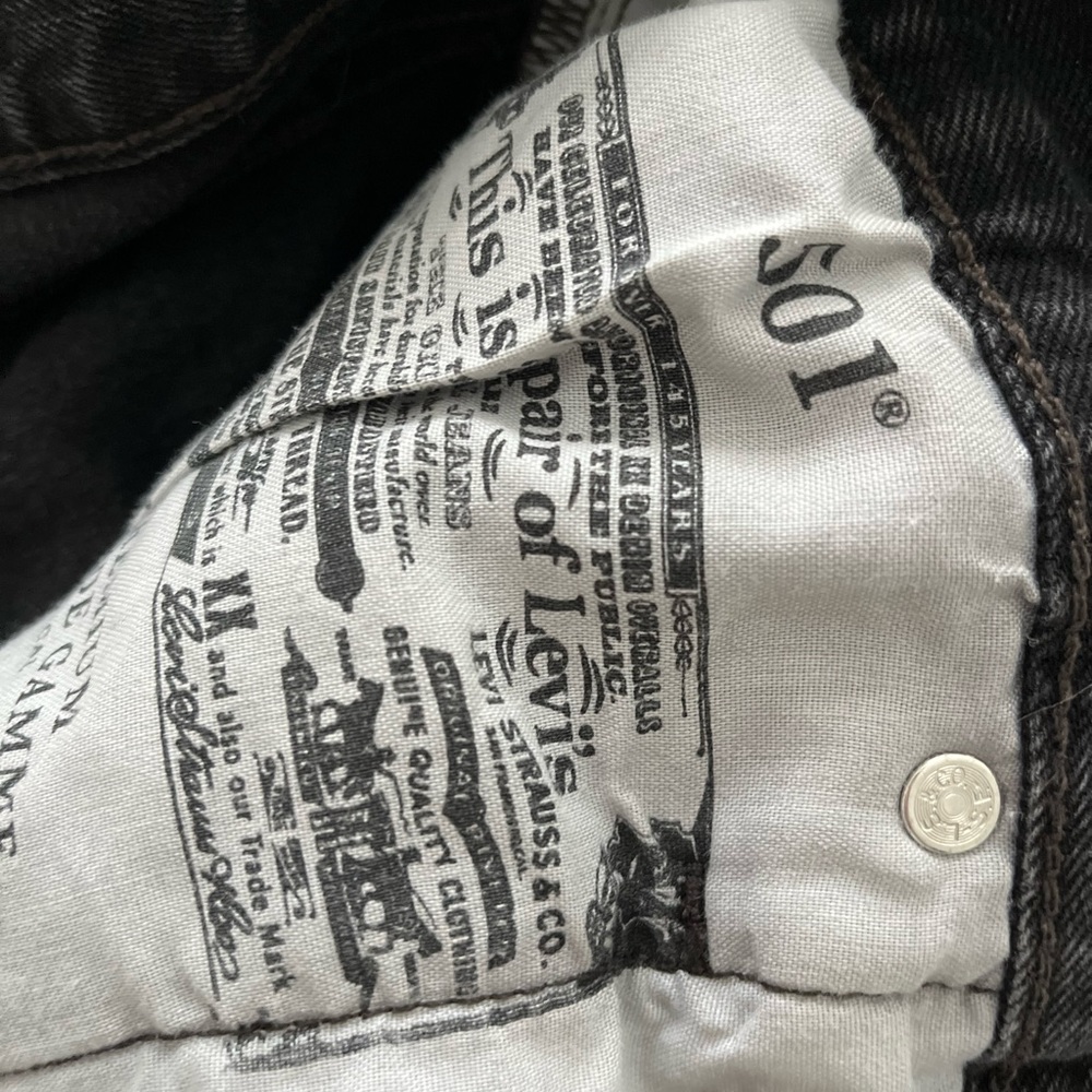 501 Black Levis